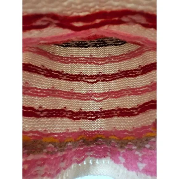 Abercrombie & Fitch Lambswool Blend Fair Isle Sweater Medium - Picture 10 of 12